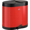 Šiukšliadėžė Wesco Šiukšliadėžė raudona 2x15l BETA