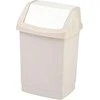 Šiukšliadėžė Curver, smėlio ruda, 15 l, 235 x 235 x 438 mm
