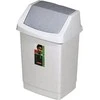 Šiukšliadėžė Curver, pilka, 15 l, 235 x 235 x 438 mm