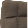 Fotelis Sulankstomas čiužinukas-kėdė, taupe spalvos, audinys