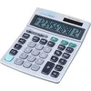 Kalkulator Donau Tech K-DT4129 12 cyfr 210x154x37mm metalowy sidabrinė