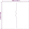Skaidrus brezentas su ąselėmis 6x10 m PVC