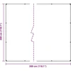 Skaidrus brezentas su kilpelėmis, 3x3 m, PVC