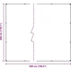 Skaidrus brezentas su kilpomis 3x5 m PVC