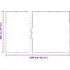Skaidrus brezentas su ąselėmis 4x12 m PVC