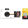 KODAK STEP TOUCH + Įdėklų pakuotė 20 nuotraukų - balta