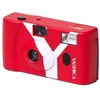 Skaitmeninis fotoaparatas Yashica Yashica MF1 rinkinys, raudonas