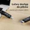UNITEK Y-9327A kortelių skaitytuvas USB 3.2 Gen 1 (3.1 Gen 1) Type-A Juodas
