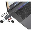 Skaitytuvas Conceptronic CONCEPTRONIC kortelių skaitytuvas USB-C/USB-A -> Micro SD/TF sw