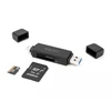 Delock kortelių skaitytuvas SuperSpeed USB 5 Gbps USB Type-C / Type-A