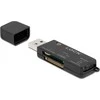 SD/Micro SD/MS atminties kortelės delock SuperSpeed USB Card Reader