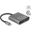 Skaitytuvas Delock Delock USB Type-C kortelių skaitytuvas skirtas SD Express ir CFexpress atminties kortelėms