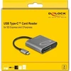 Skaitytuvas Delock Delock USB Type-C kortelių skaitytuvas skirtas SD Express ir CFexpress atminties kortelėms