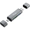 Skaitytuvas Equip Equip kortelių skaitytuvas USB 3.0+USB-C skirtas SD/MicroSD