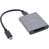 Skaitytuvas InLine® kortelių skaitytuvas USB 3.2 USB Type-C arba USB A, skirtas CFexpress Type-B kortelėms