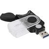 Skaitytojas InLine ® Mobilus kortelių skaitytuvas USB 3.0, skirtas SD / SDHC / SDXC, Micro SD