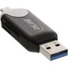 Skaitytuvas InLine USB 3.0 &amp; Micro USB 2.0 dviguba sąsaja (66779C)