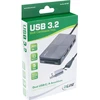 InLine USB 3.2 kortelių skaitytuvo dėžutė su dviguba jungtimi