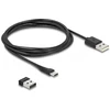 Delock brūkšninių kodų skaitytuvas 1D ir 2D, 2,4 GHz, Bluetooth arba USB Type-C
