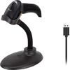 Skaitytuvas kodów kreskowych Equip Barcode Handscanner 2D lazerinis Kabelis USB 1D2D juoda