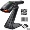 Qoltec Belaidis brūkšninių kodų skaitytuvas 1d 2d + stojak na skaner |qr | ean | usb
