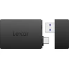 Lexar kortelių skaitytuvas Lexar Cardreader Micro SD/SD I Dual Slot USB-A/C Micro SD Card USB 3.1 Reader, iki 255MB/s skaitymo