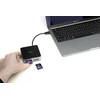 Skaitytuvas OWC Atlas Dual SD kortelių skaitytuvas: USB-C dviejų lizdų SDXC UHS-II kortelių skaitytuvas