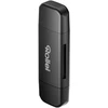 Skaitytuvas Rollei czytnik kart USB 3.0 Type-A/Type-C Juodas (25100)
