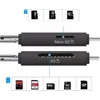 Skaitytuvas Skaitytuvas kart USB + USB TypeC + SD/ MICRO SD