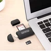 Skaitytuvas Skaitytuvas kart USB + USB TypeC + SD/ MICRO SD