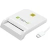 Skaitytojas Techly Techly Smart Card USB-C kontaktų kortelių skaitytuvas