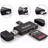 Skaitytuvas Zenwire SD kortelių skaitytuvas 5 viename „Micro USB“ atmintinė USB-C OTG