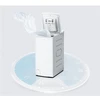 Midea | Skalbimo mašina | MF100T60B/W-HR | Energy efficiency class A | Top loading | Skalbimo talpa 6kg | 1200 RPM | Gylis 61 cm | Plotis 40 cm | Ekranas | LED | Steam function | Baltas