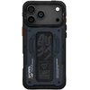 Dėklas Skinarma Aegis do iPhone 17 Pro Max Magnetic Charging + Grip Stand tamsiai mėlyna