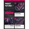 Dėklas Skinarma Atlas MagSafe + besisukantis stovas, skirtas iPhone 18 Pro / 17 Pro, bordo spalvos
