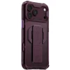 Skinarma Helio CE Grip Stand dėklas, skirtas iPhone 18 Pro Max / 17 Pro Max, bordo spalvos