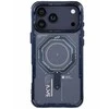 Dėklas Skinarma Magma do iPhone 17 Pro Magnetic Charging mėlyna