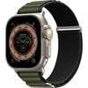 „Skinarma Band Kobu Apple Watch Ultra“ 49/45/44 mm, alyvuogių spalvos