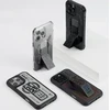 Skinarma dėklas Kira Kobai Apple iPhone 16 Pro Max 6.9″ Magnetic Charging Grip Stand chrome