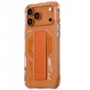 Skinarma Helio dėklas skirtas Apple iPhone 17 Pro Max Magnetic Charging + Grip Stand Oranžinis