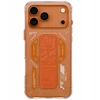 Skinarma Helio dėklas skirtas Apple iPhone 17 Pro Max Magnetic Charging + Grip Stand Oranžinis