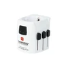 Skross PRO Light kelionių adapteris – universalus – baltas – 2 ir 3 kontaktų įrenginiams
