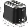 Skrudintuvas Skrudintuvų kolekcija, Tefal 2 lizdų, juoda