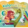 Skrzat Wydawnictwo Kolorow.su tattoo.FLUO Dinosaurs 77643