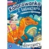 Dažymo puslapis A5 Spalvinimo knygelė su tatuiruotėmis šviečia tamsoje Dinozaurai SKRZAT 076103 SK