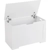 Vasagle Balta MDF skrynia