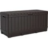 Keter Plastikinė dėžė KENTWOOD, 350 l, ruda