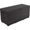 Keter Plastikinė dėžė KENTWOOD, 350 l, ruda