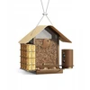 Skrzynkazdrewna Birdfy Feeder Metal V - karmnik dla ptaków su kamera