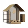 Skrzynkazdrewna Birdfy Feeder Metal V - karmnik dla ptaków su kamera